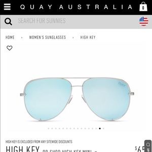 Quay Australian X Desi Perkins High Key Sunglasses